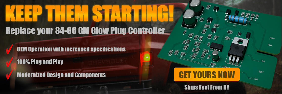 1984 -1986 Chevy Diesel CUCV GP Controller
